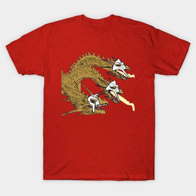 King Ghidorah T-Shirt by brandonfoster1650